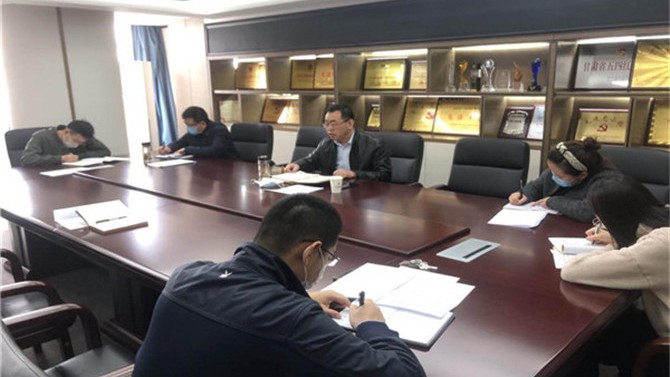 黨群工作部傳達(dá)學(xué)習(xí)公司一屆二次職代會(huì)、 經(jīng)營(yíng)工作會(huì)會(huì)議精神